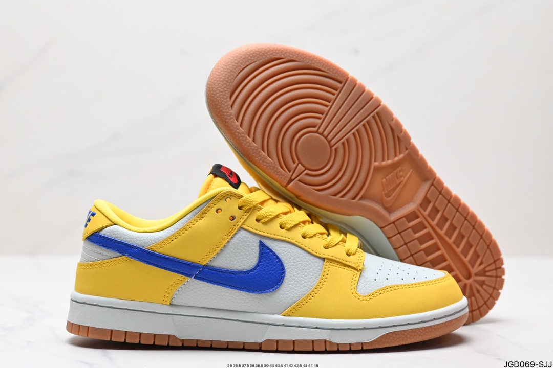 耐克DIY NIKE DUNK LOW RETRO PRM 扣篮系列 复古低帮休闲运动滑板板鞋 FV3629-371