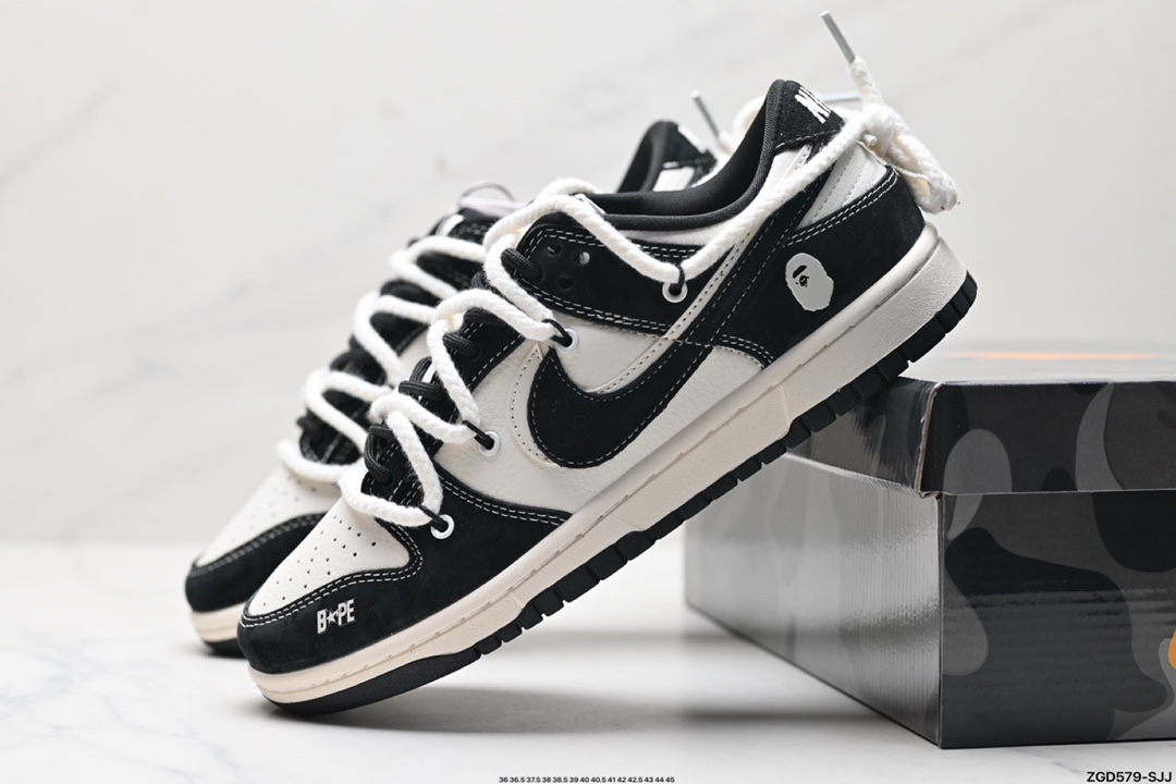 NK Dunk Low Retro “DIY高端定制” 低帮休闲运动板鞋 SJ2068-269