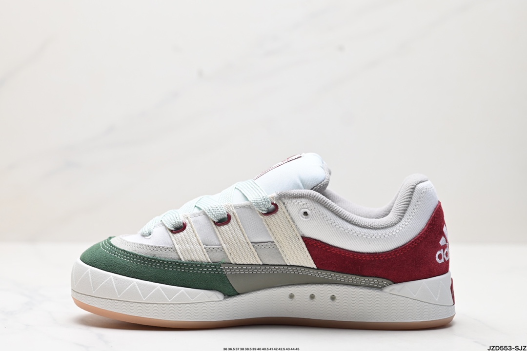 Adidas Adimatic Low 马蒂奇系列低帮 复古鲨鱼面包鞋运动休闲滑板板鞋 IH3264