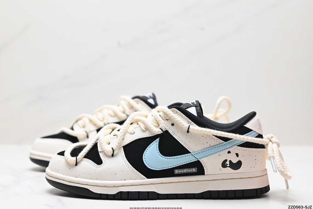 NK Dunk Low Retro “DIY高端定制” 低帮休闲运动板鞋 DD1391-100