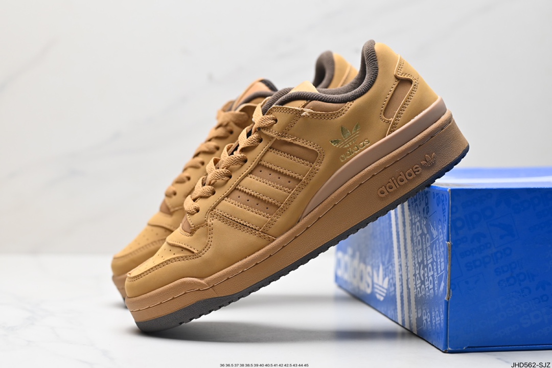 阿迪达斯 Adidas Forum Low Cl 低帮百搭潮流休闲运动板鞋 GW0299