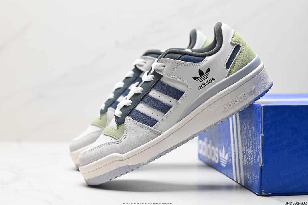 阿迪达斯 Adidas Forum Low Cl 低帮百搭潮流休闲运动板鞋 GW0299