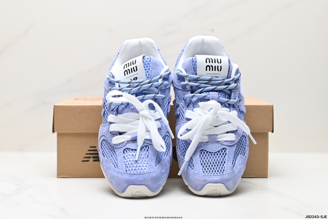 意大利奢侈品牌/缪缪MiuMiu x NB新百伦New Balance 530 SL系列低帮经典复古休闲运动慢跑鞋