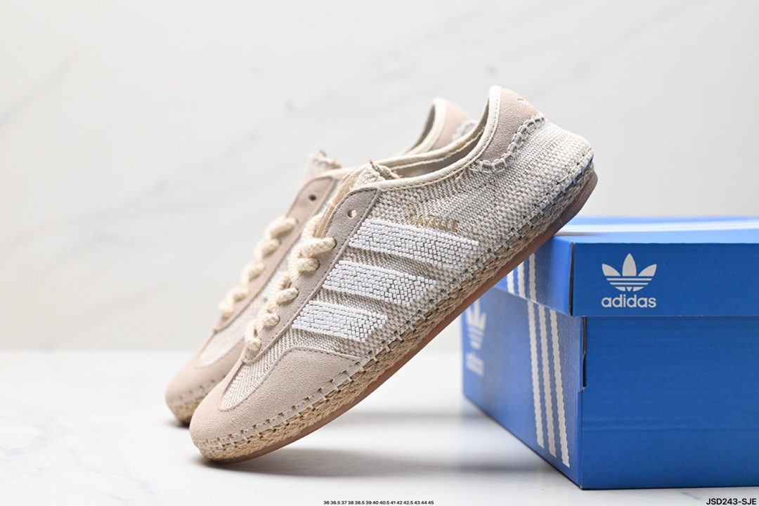 CLOT x Adidas Originals Gazelle Halo Ivory 舒适百搭 防滑耐磨 低帮 板鞋 IH3144