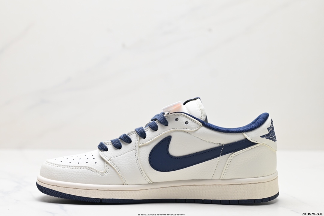 Travis Scott x Fragment Design x Jordan Air Jordan 1 Low OG SP AJ1 乔1 联名低帮文化休闲板鞋 XZ1168-001