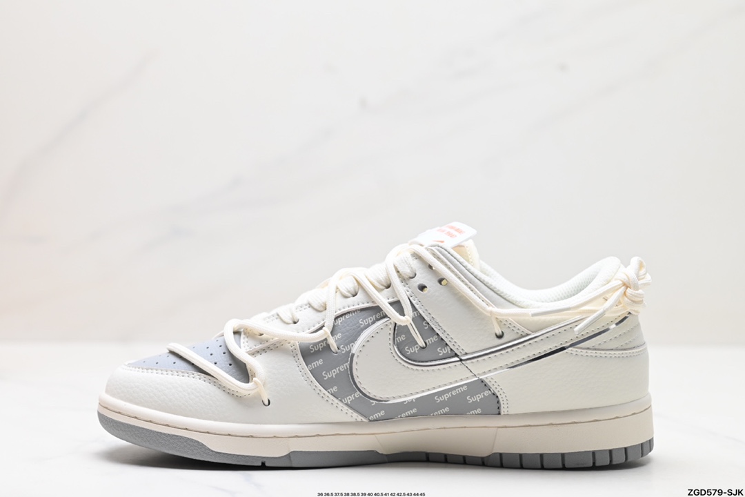 NK Dunk Low Retro “DIY高端定制” 低帮休闲运动板鞋 JJ5688-106