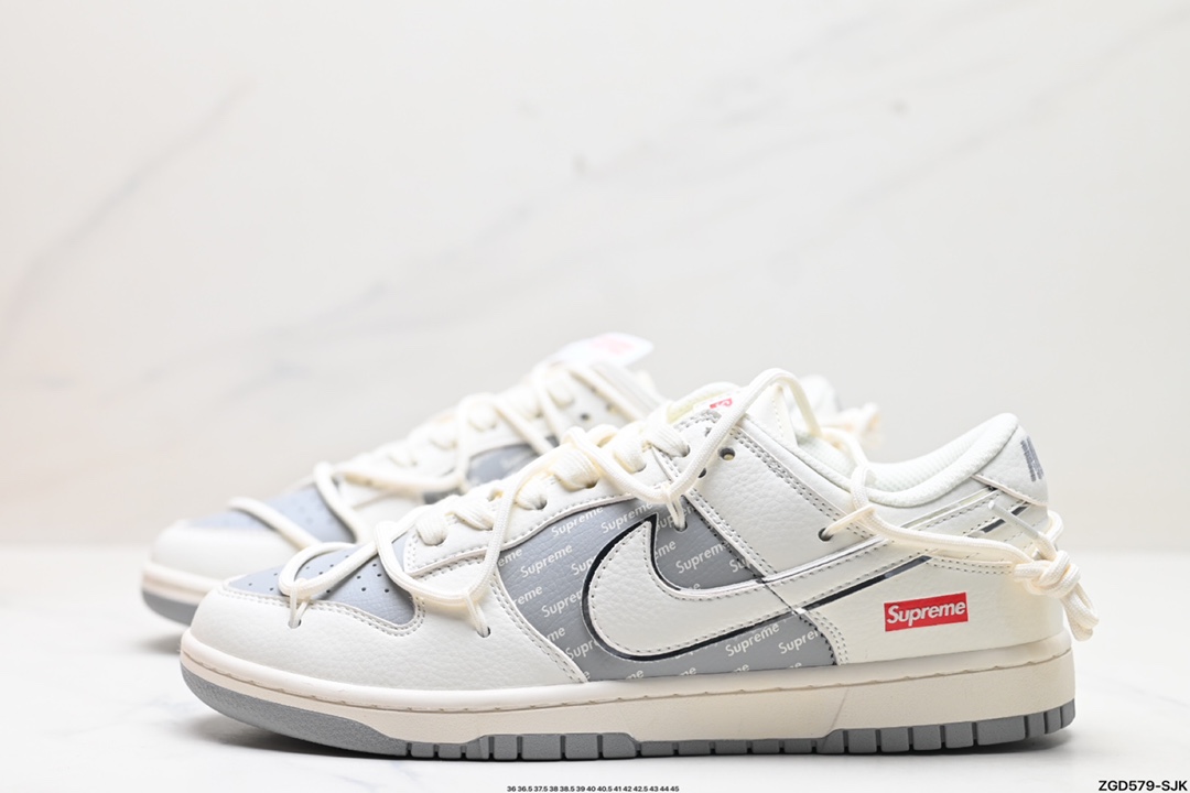 NK Dunk Low Retro “DIY高端定制” 低帮休闲运动板鞋 JJ5688-106