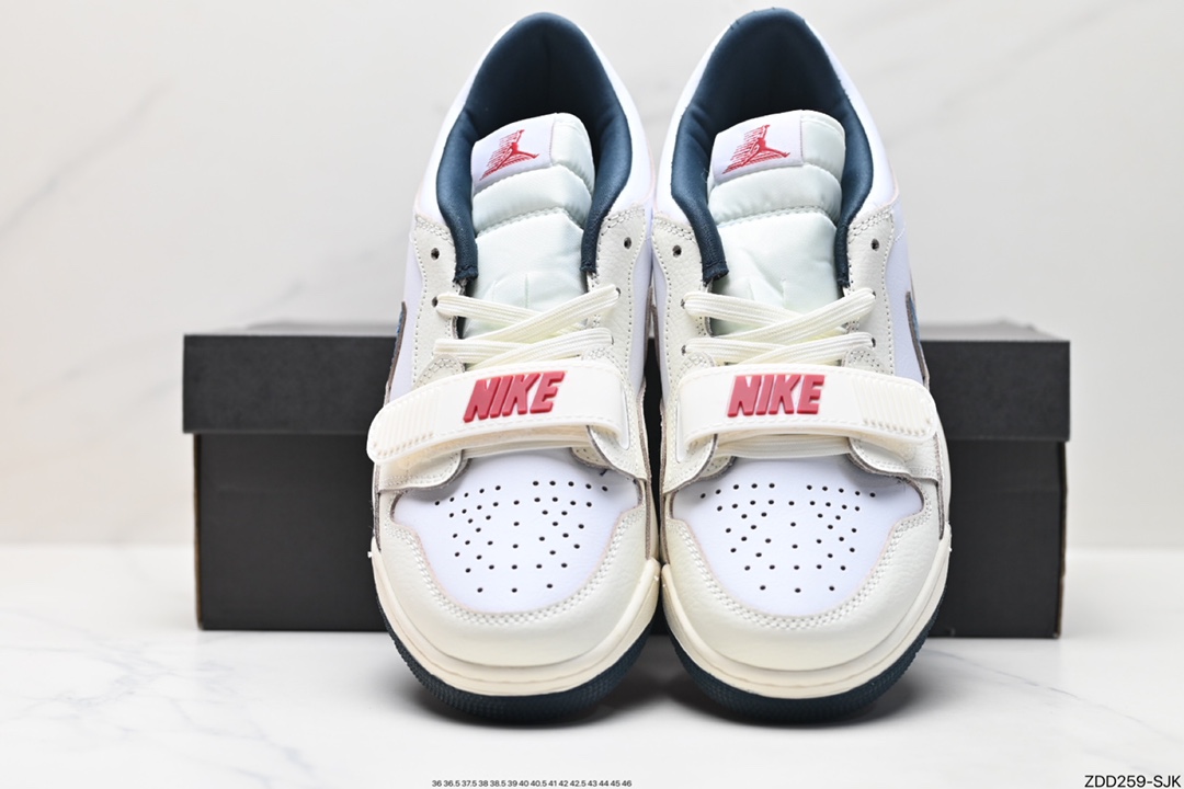 三合一最强合体 多种新配色回归!耐克Nike Air Jordan Legacy 312 Low”White/Grey Fog/Blue/Red“乔丹最强三合一混合版本低帮文化休闲运动篮球鞋 HM3709-141