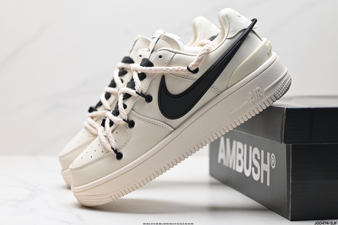 Ambush x Nk Air Force 1‘07 Low ”Phantom“ 联名款 空军一号低帮休闲板鞋 DV3464-002