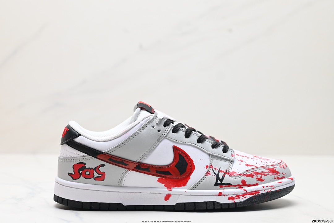 NK Dunk Low Retro “DIY高端定制” 低帮休闲运动板鞋 LW1818-103