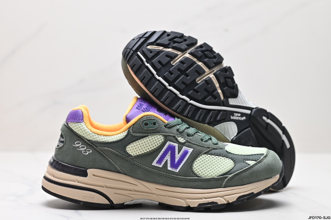 New Balance NB 993系列新百伦舒适百搭耐磨透气 低帮跑步鞋 U9930L