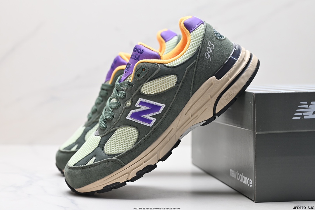 New Balance NB 993系列新百伦舒适百搭耐磨透气 低帮跑步鞋 U9930L