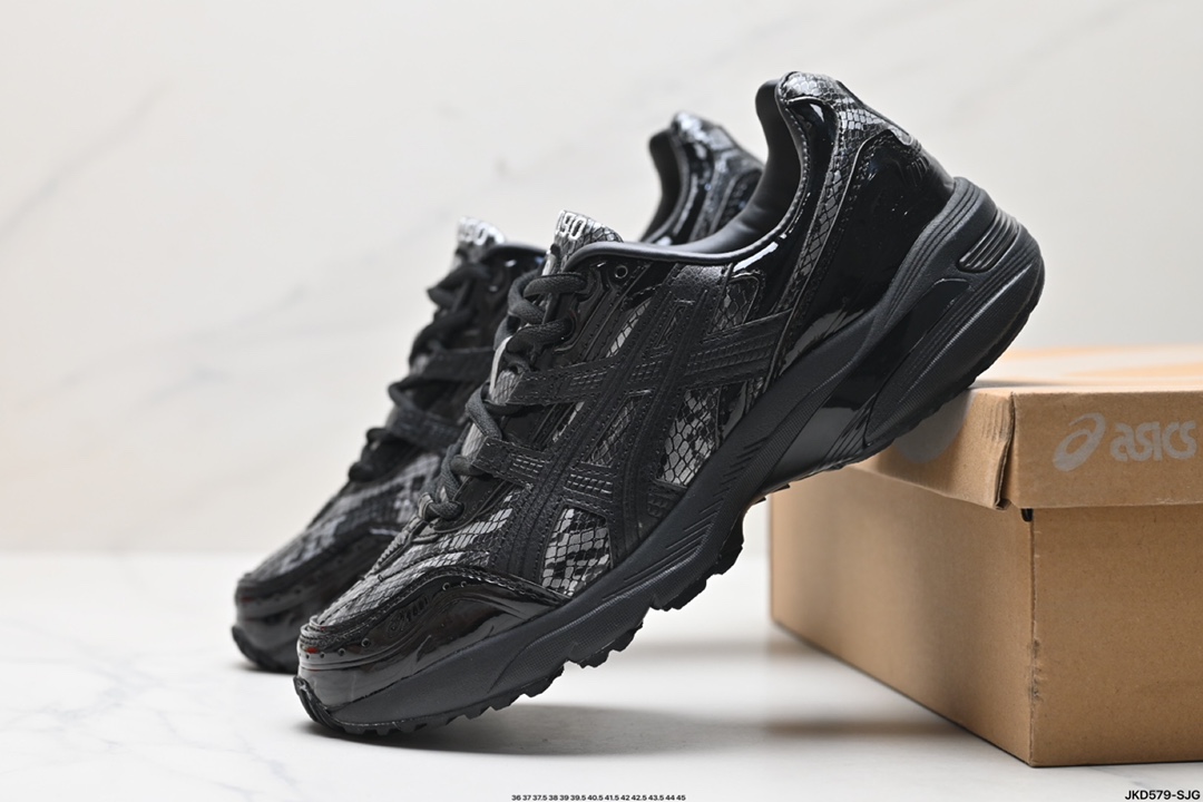 ASICS 亚瑟士 GEL-1090V2量子系列硅胶回弹休闲运动跑步鞋 1203A214-001