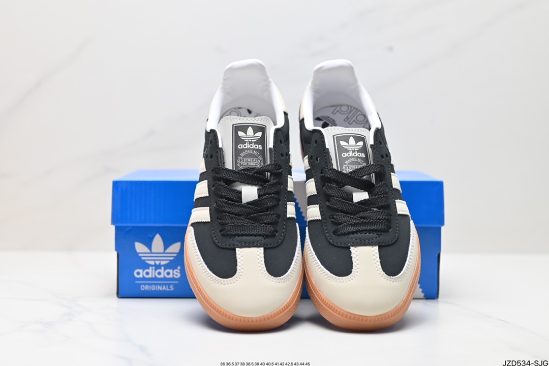 阿迪达斯三叶草Adidas Originals Samba OG 桑巴舞系运动板鞋 IE5836