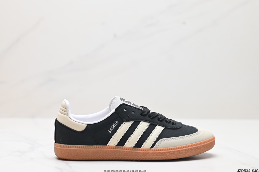 阿迪达斯三叶草Adidas Originals Samba OG 桑巴舞系运动板鞋 IE5836