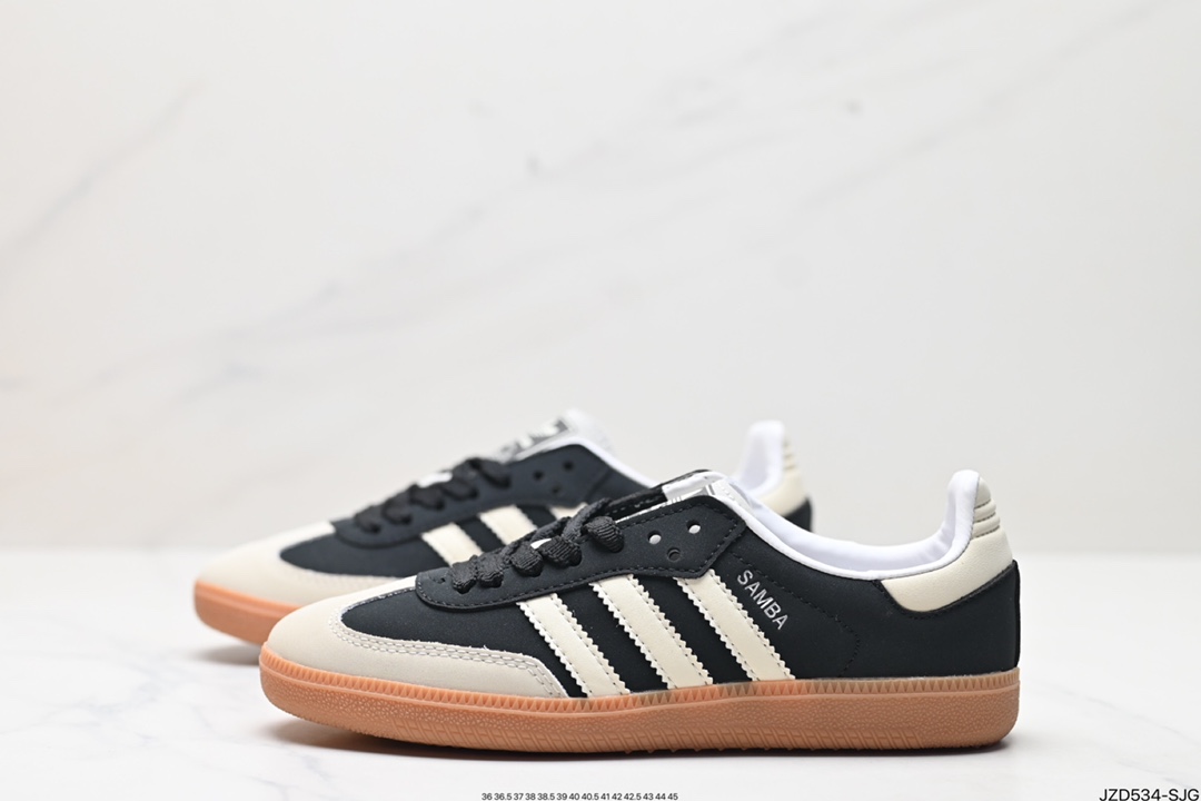 阿迪达斯三叶草Adidas Originals Samba OG 桑巴舞系运动板鞋 IE5836