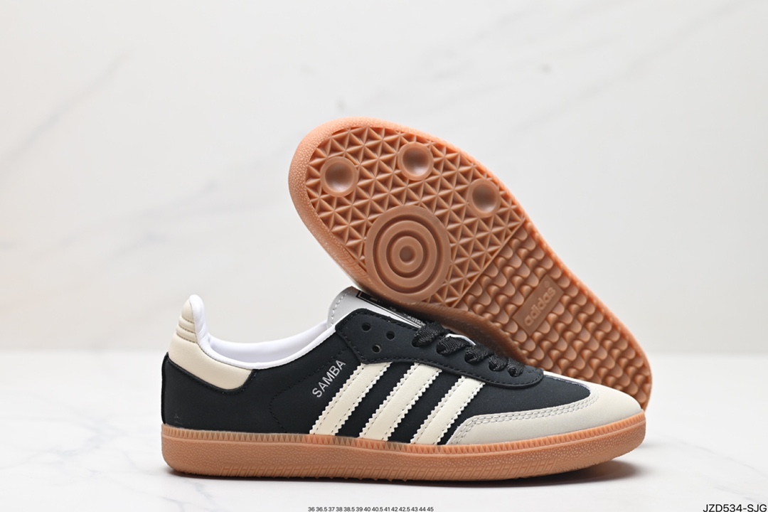 阿迪达斯三叶草Adidas Originals Samba OG 桑巴舞系运动板鞋 IE5836