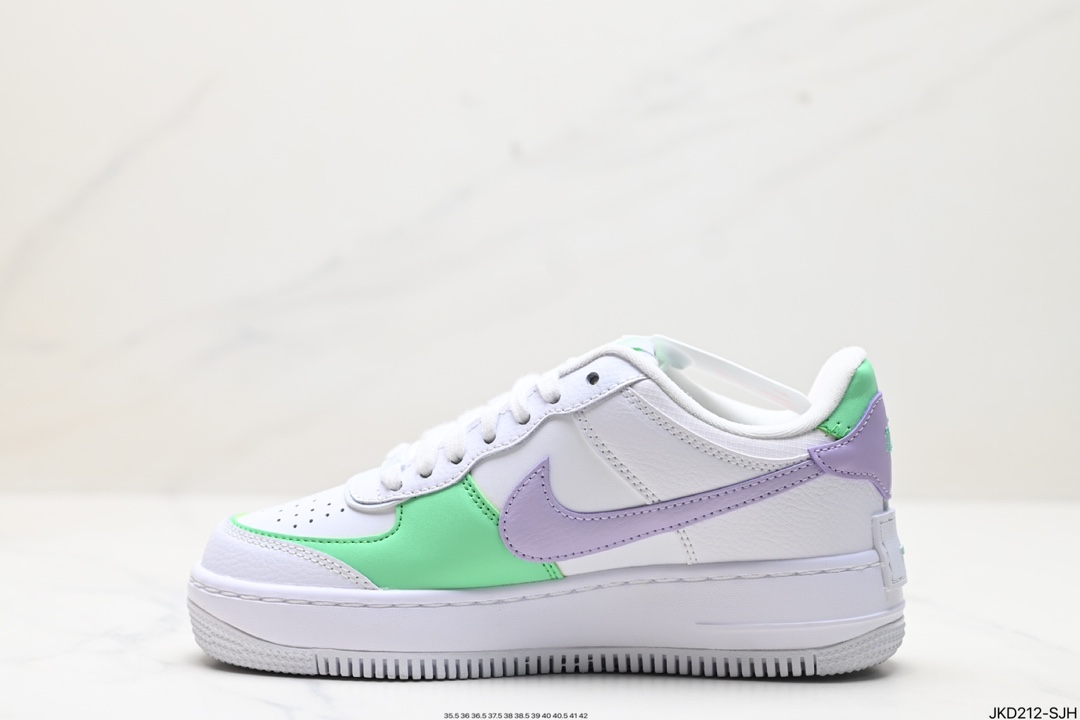 耐克NIKE W AF1 SHADOW Shadow全新少女系解构主义设计 CU8591-103