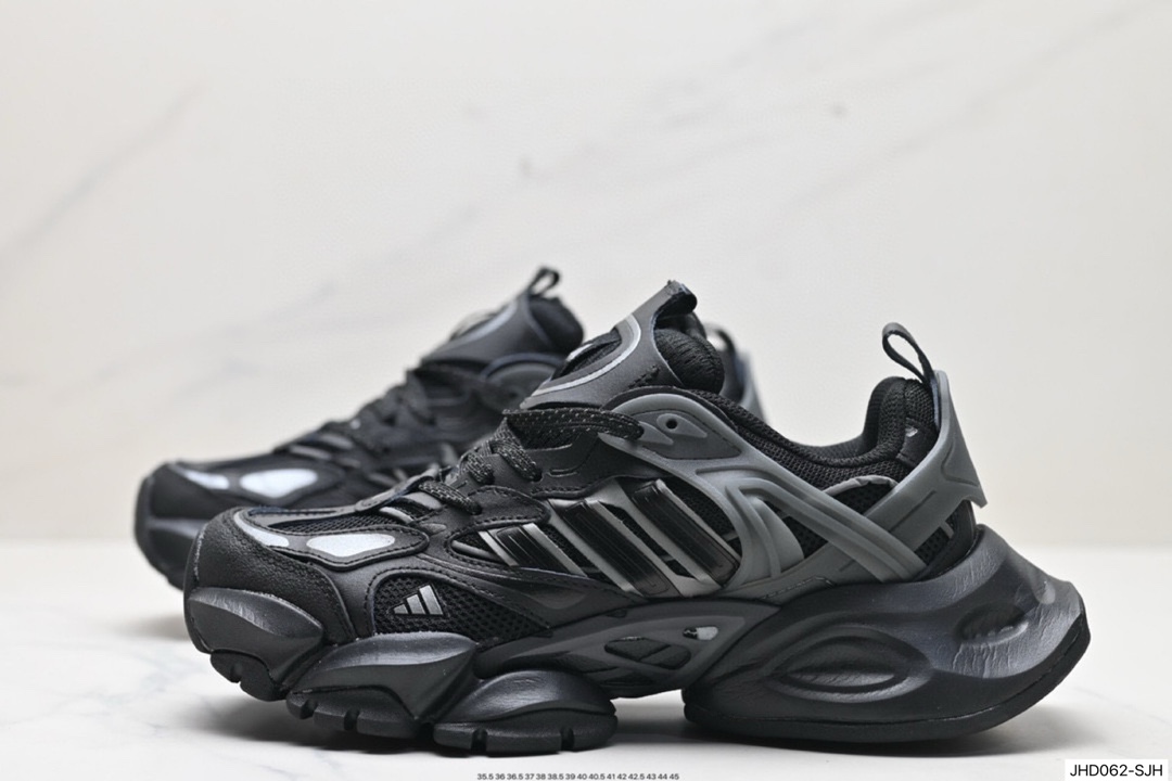 阿迪达斯Adidas XLG RUNNER DELUXE 系列低帮老爹风增高复古中性休闲运动慢跑鞋 IH0700