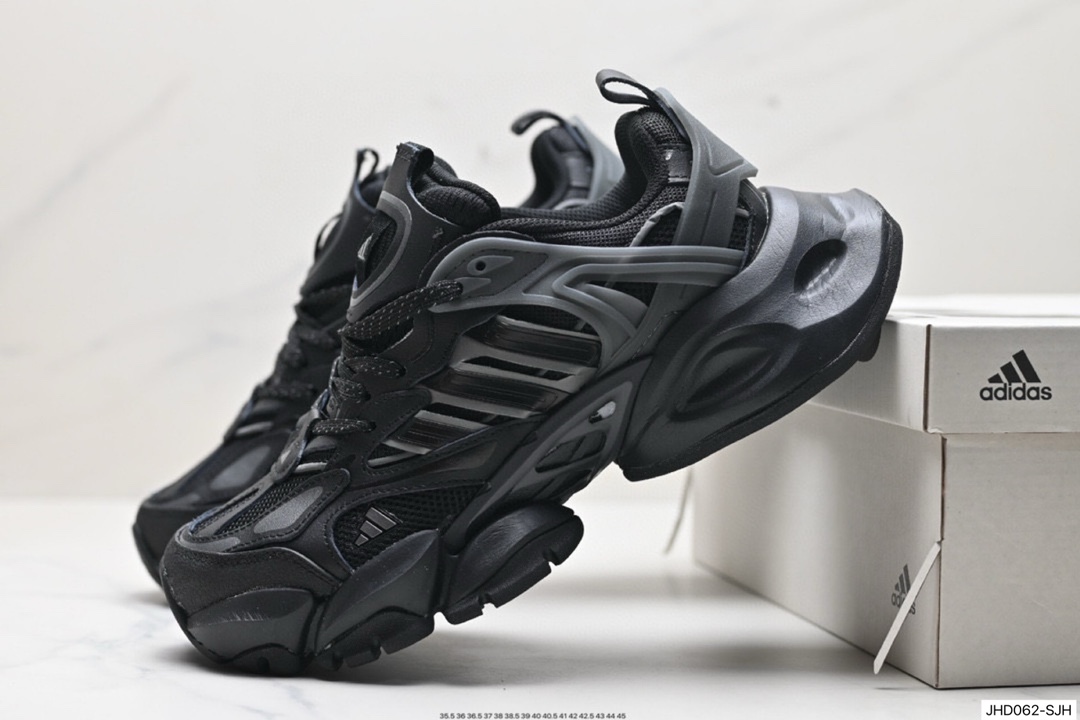 阿迪达斯Adidas XLG RUNNER DELUXE 系列低帮老爹风增高复古中性休闲运动慢跑鞋 IH0700