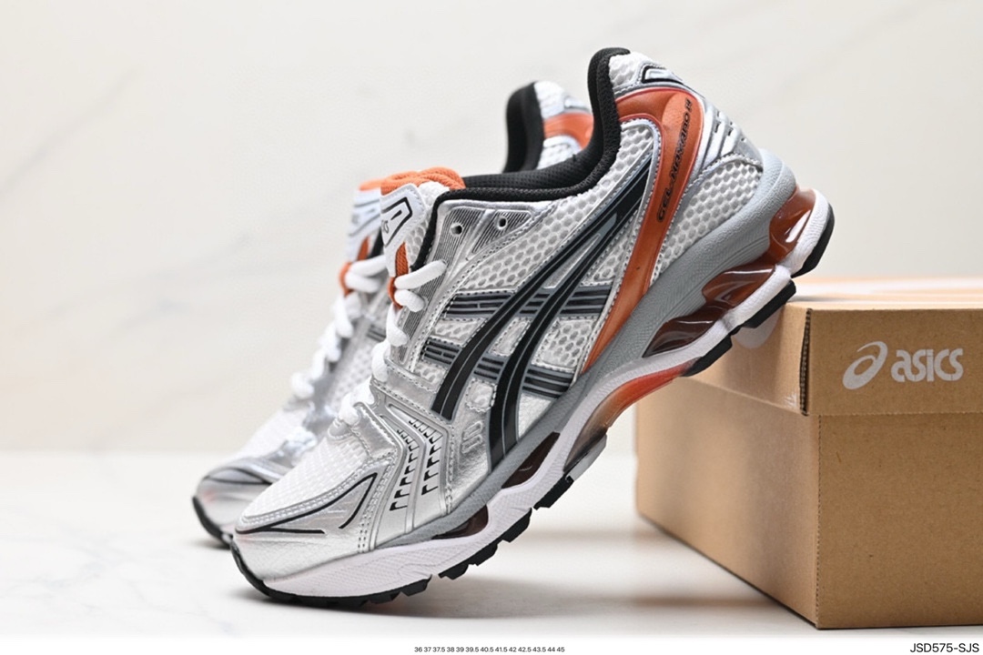 Asics Gel-Kayano 14 版本 银灰绿 亚瑟士运动休闲透气专业跑鞋 1201A019-001