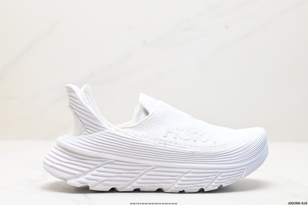 HOKA ONE ONE Restore TC 舒适 织物减震防滑透气低帮 休闲跑步鞋 1134532