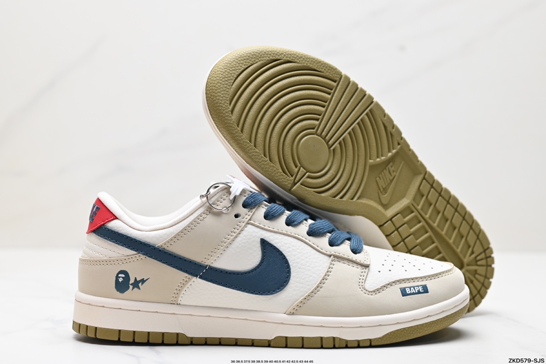 NK Dunk Low Retro “DIY高端定制” 低帮休闲运动板鞋 CF3688-011