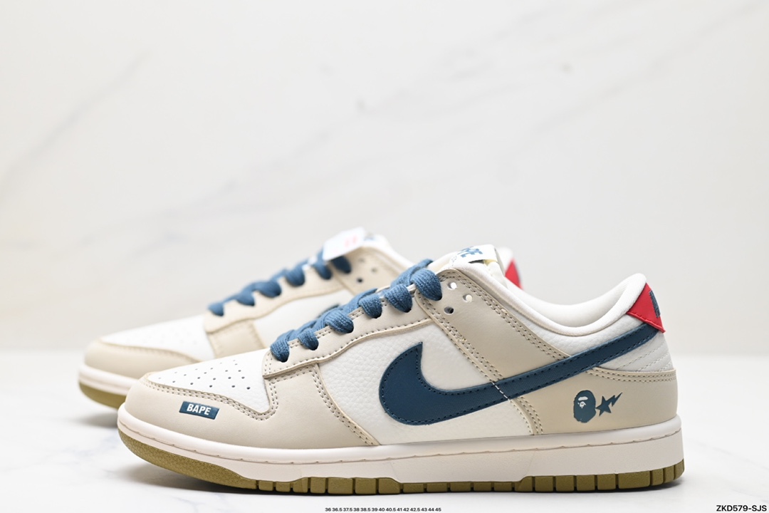 NK Dunk Low Retro “DIY高端定制” 低帮休闲运动板鞋 CF3688-011