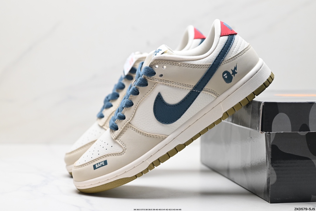 NK Dunk Low Retro “DIY高端定制” 低帮休闲运动板鞋 CF3688-011