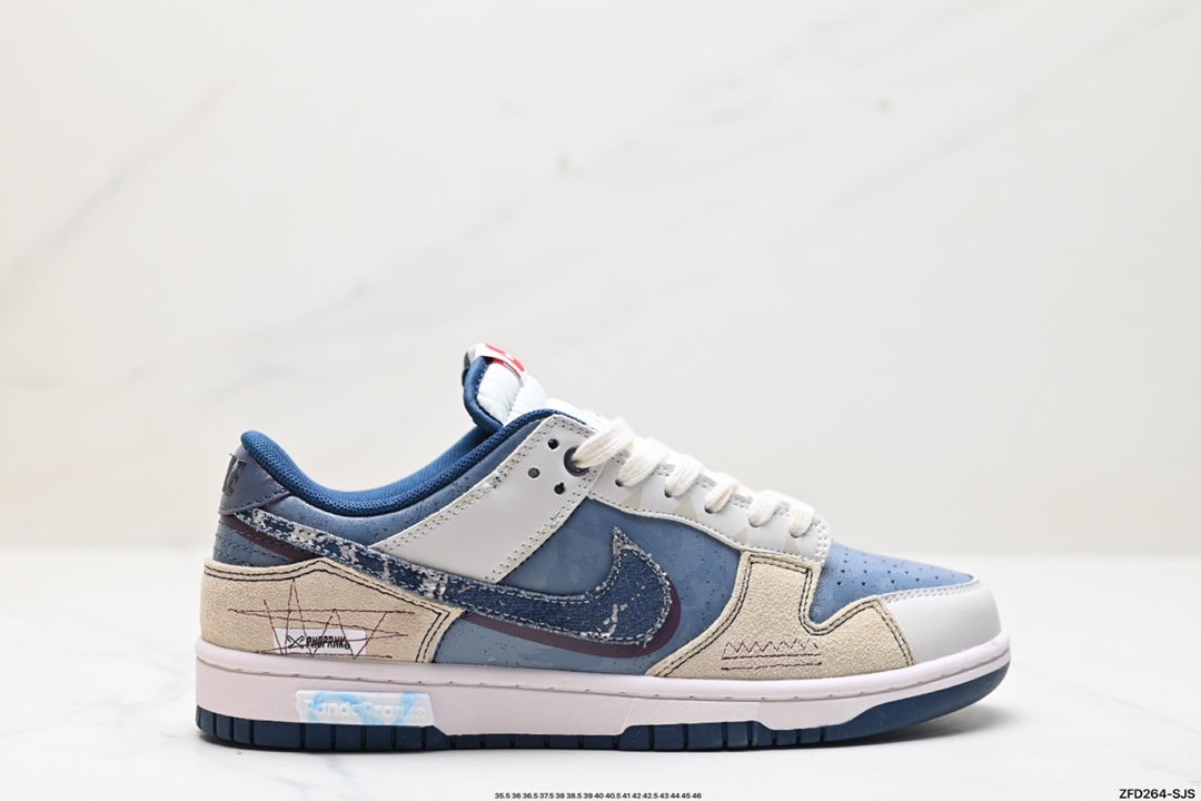 NK Dunk Low Retro “DIY高端定制” 低帮休闲运动板鞋 DD1391-400