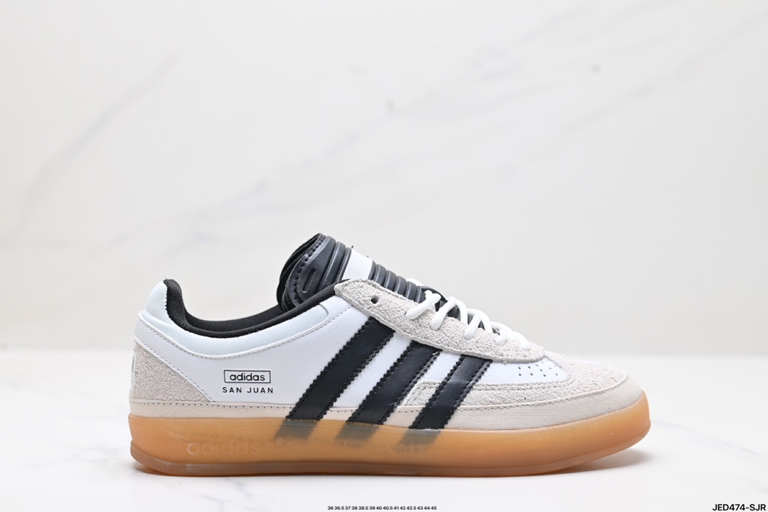 adidas Originals Bad Bunny Gazelle INdoor 三叶草休闲防滑耐磨低帮板鞋 IF9735