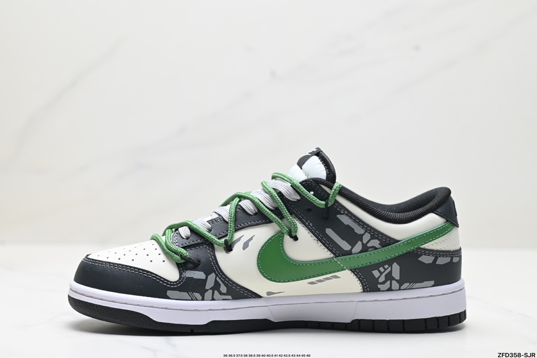 NK Dunk Low Retro “DIY高端定制” 低帮休闲运动板鞋 DD1391-100