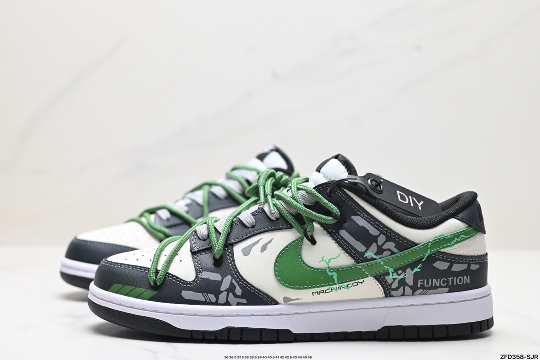 NK Dunk Low Retro “DIY高端定制” 低帮休闲运动板鞋 DD1391-100