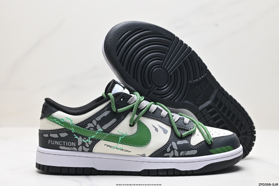 NK Dunk Low Retro “DIY高端定制” 低帮休闲运动板鞋 DD1391-100