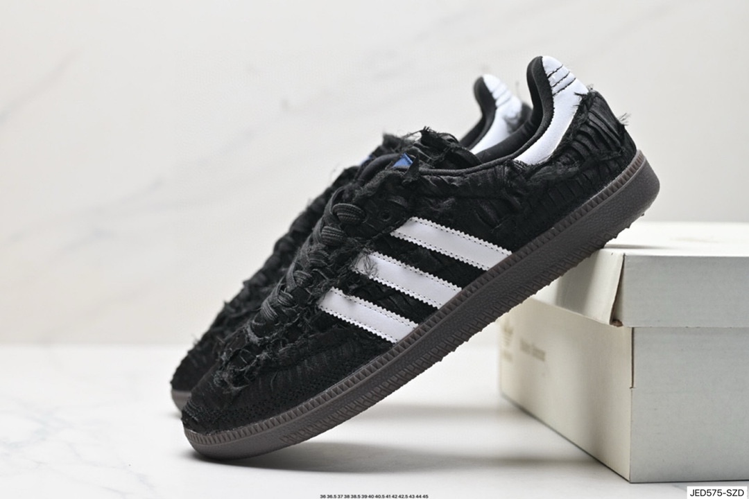 阿迪达斯三叶草Adidas Originals Samba OG 桑巴舞系列低帮休闲运动板鞋 JQ4749