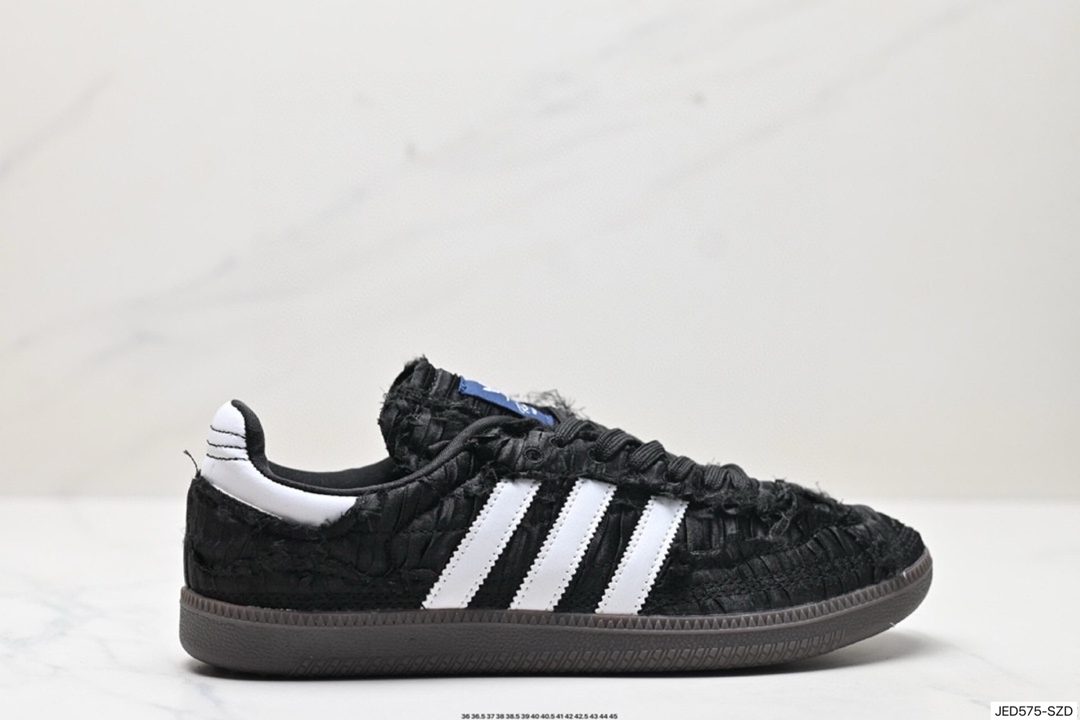 阿迪达斯三叶草Adidas Originals Samba OG 桑巴舞系列低帮休闲运动板鞋 JQ4749