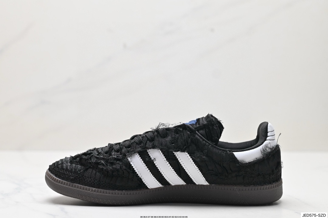 阿迪达斯三叶草Adidas Originals Samba OG 桑巴舞系列低帮休闲运动板鞋 JQ4749