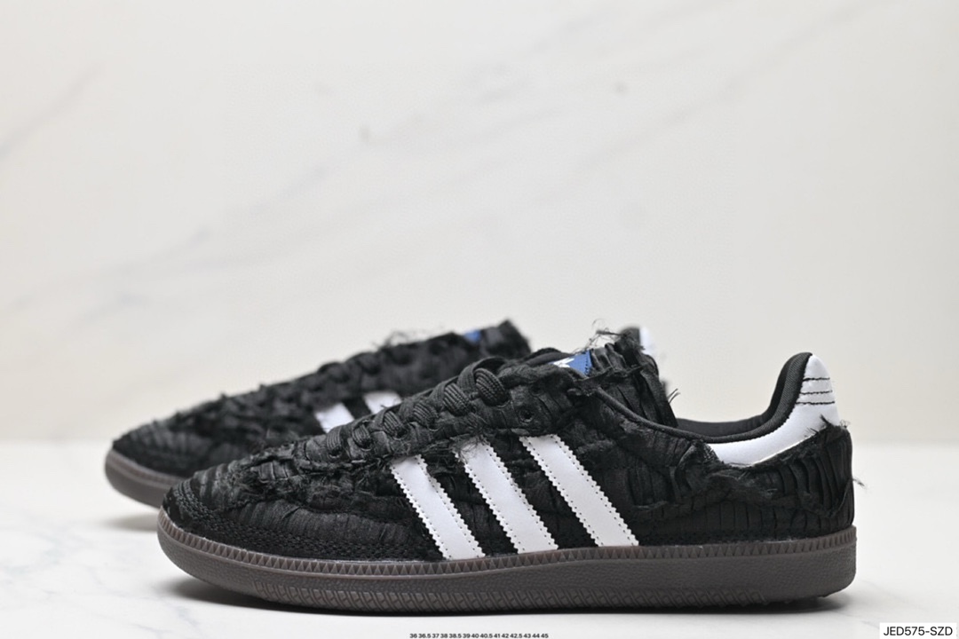 阿迪达斯三叶草Adidas Originals Samba OG 桑巴舞系列低帮休闲运动板鞋 JQ4749