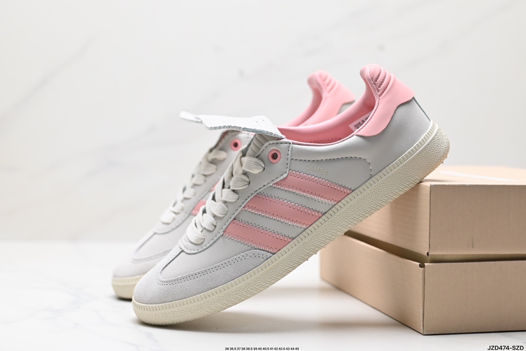 阿迪达斯三叶草Adidas Originals Humanrace Samba OG 桑巴舞板鞋 ID3127