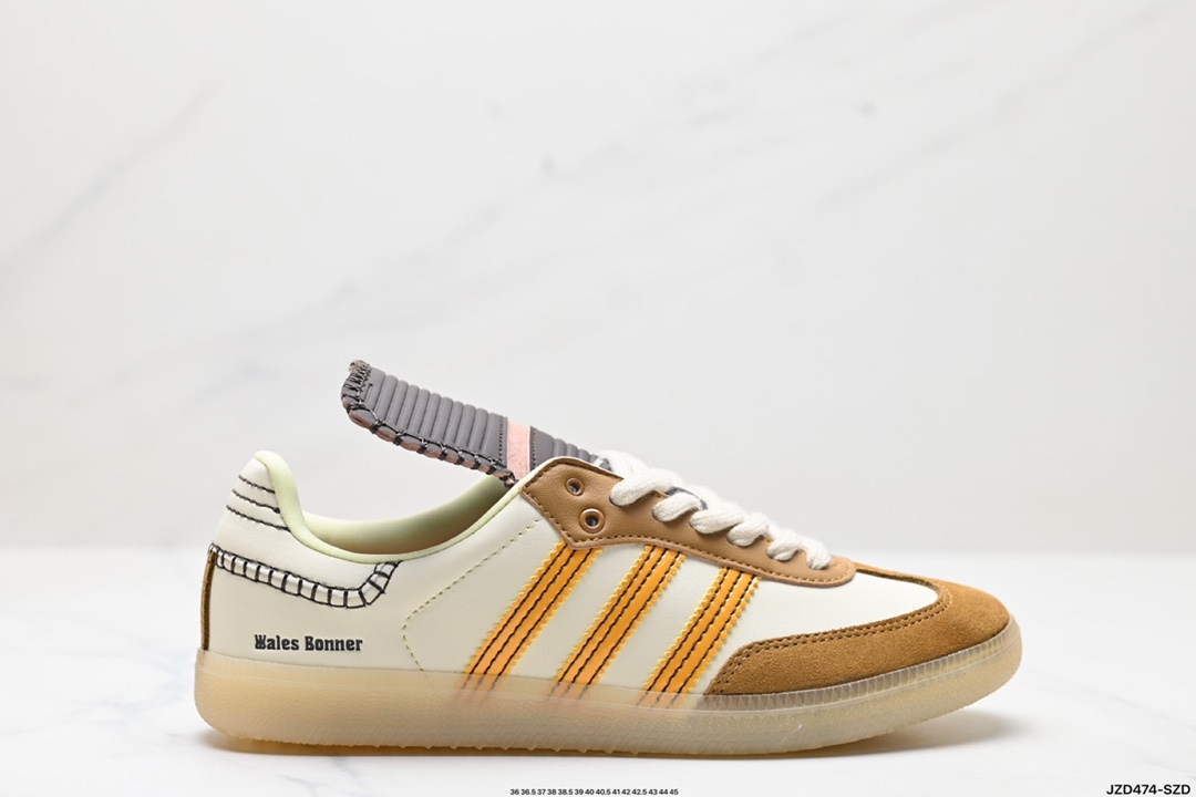 阿迪达斯三叶草Adidas Originals WB Samba Nubuck 桑巴舞板鞋 IH3262