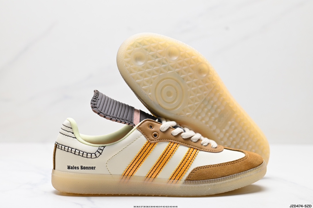 阿迪达斯三叶草Adidas Originals WB Samba Nubuck 桑巴舞板鞋 IH3262