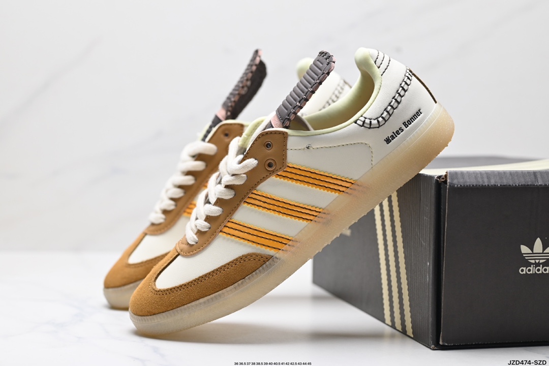 阿迪达斯三叶草Adidas Originals WB Samba Nubuck 桑巴舞板鞋 IH3262