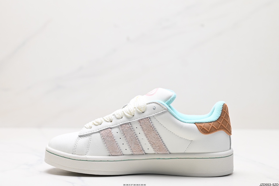 阿迪达斯Adidas Originals Campus 00s系列 面包风经典复古低帮百搭休闲运动板鞋 IH3281