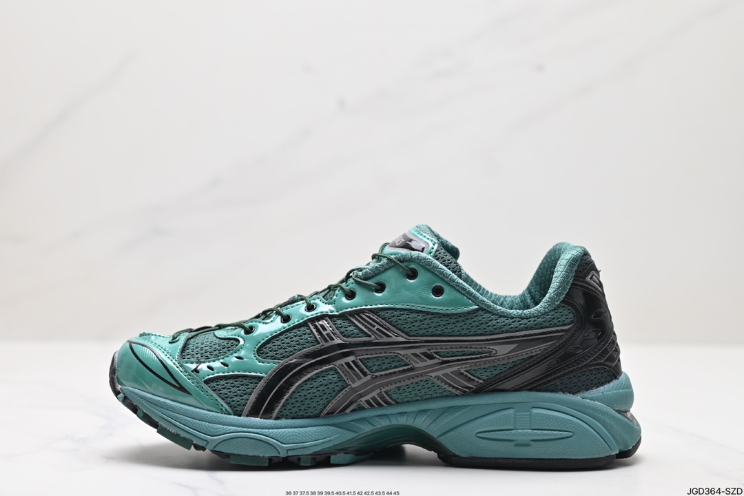 Asics Gel-Kayano 14 版本 银灰绿 亚瑟士运动休闲透气专业跑鞋 1201A922-300