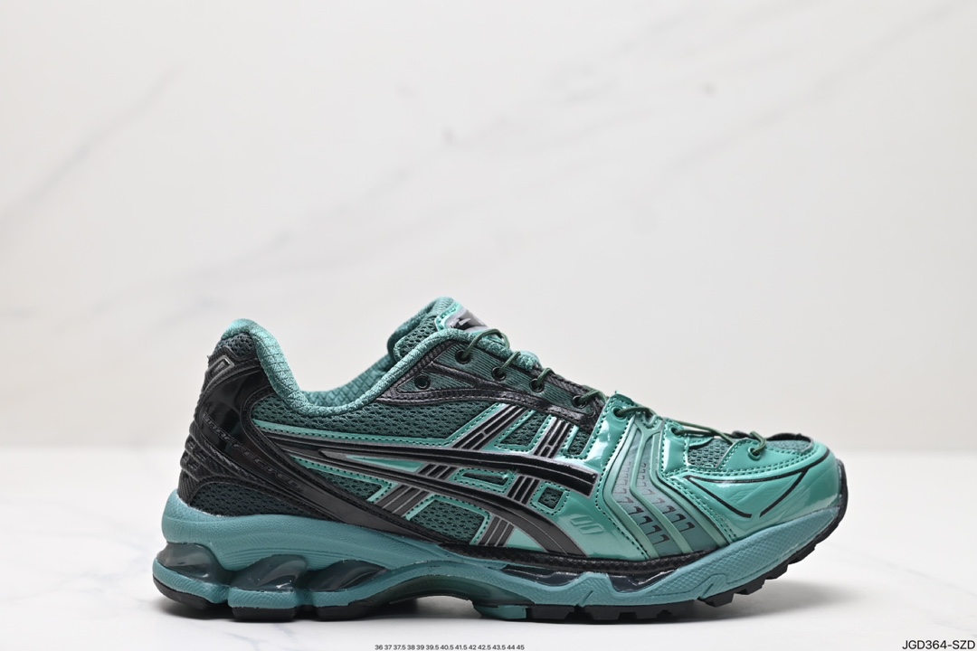 Asics Gel-Kayano 14 版本 银灰绿 亚瑟士运动休闲透气专业跑鞋 1201A922-300