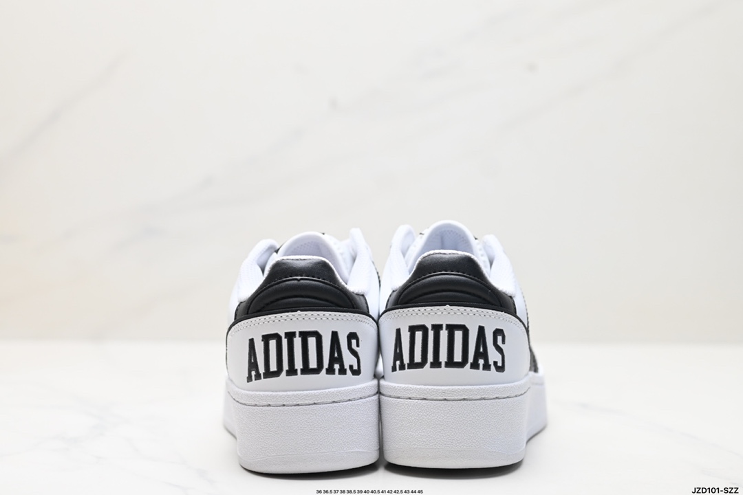 Adidas Originals Superstar XLG T贝壳头系列低帮厚底松糕经典百搭休闲运动板鞋 IE0011