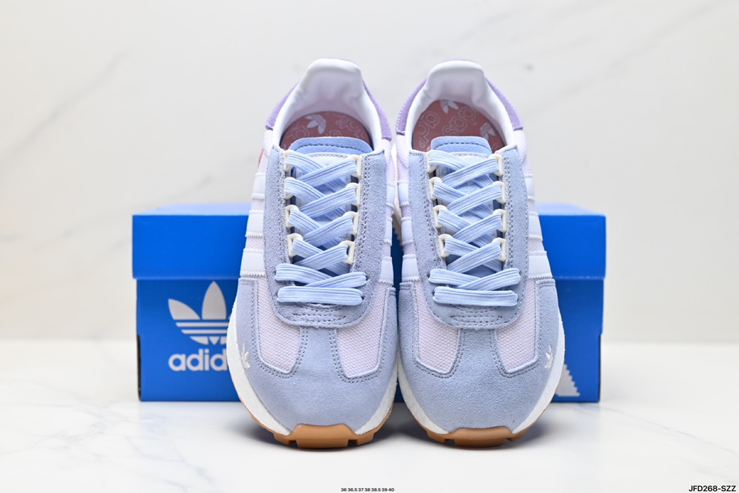 阿迪达斯Adidas Retropy E5阿迪新款运动休闲爆米花跑鞋 IF6808