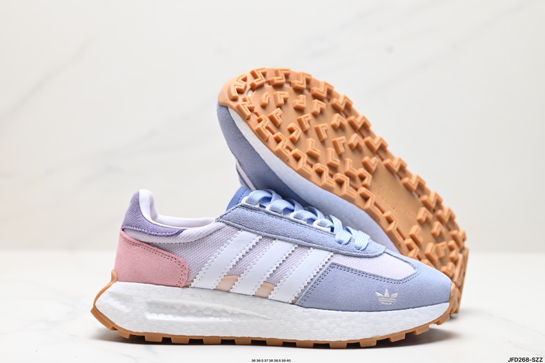 阿迪达斯Adidas Retropy E5阿迪新款运动休闲爆米花跑鞋 IF6808