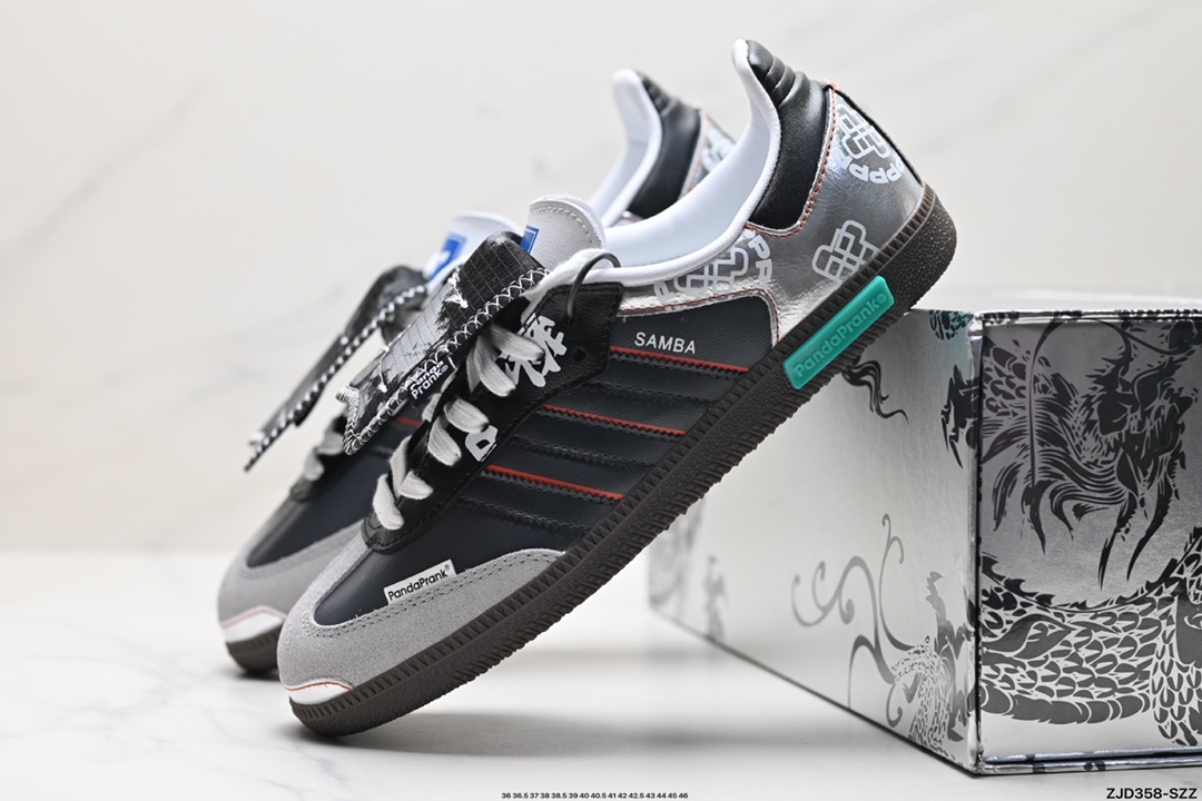 阿迪达斯三叶草Adidas Originals Samba OG 桑巴舞系列运动板鞋 IG1024