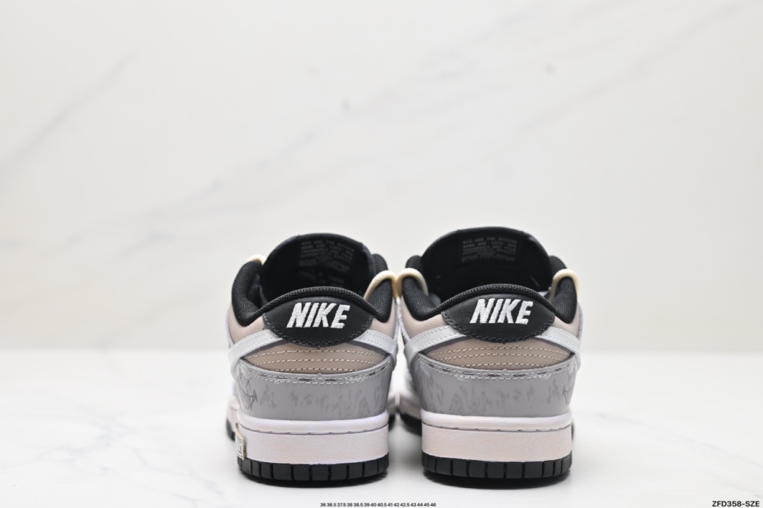 NK Dunk Low Retro “DIY高端定制” 低帮休闲运动板鞋 DD1391-100